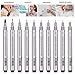 Fine Point Micro-Line Pens - Black Waterproof Archival ink, Fineliner, Multiliner, Artist Illustration, Office Documents, Scrapbooking, Technical Drawing, Manga, Sketching, Christmas Gift Set of 10