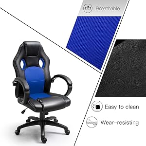 Producto: Polar Aurora Office Chair Leather