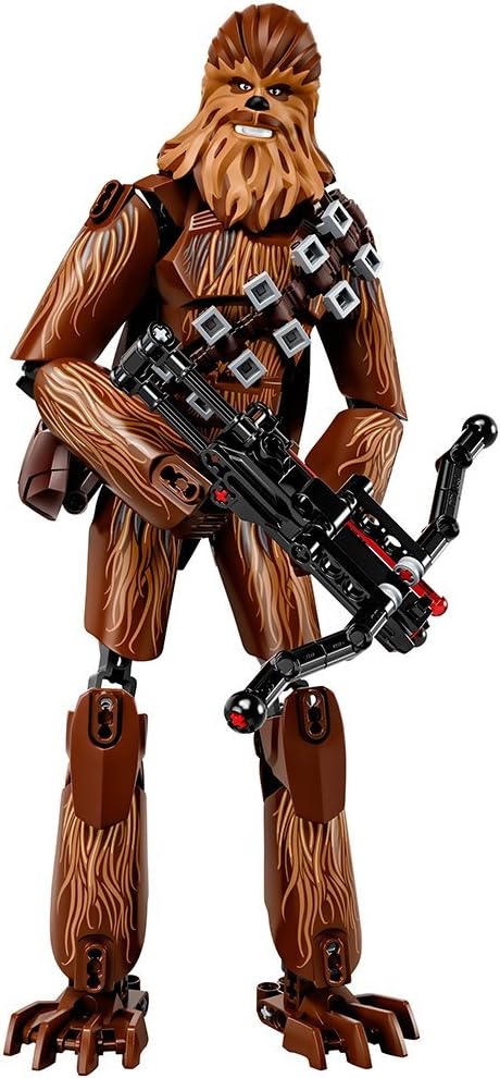 lego chewbacca buildable figure
