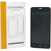 EDA51 LCD Screen with Touch Digitizer for Scanpal EDA51 Barcode Scanner Handheld Mobile Computer, Display and Touch Screen Replacement
