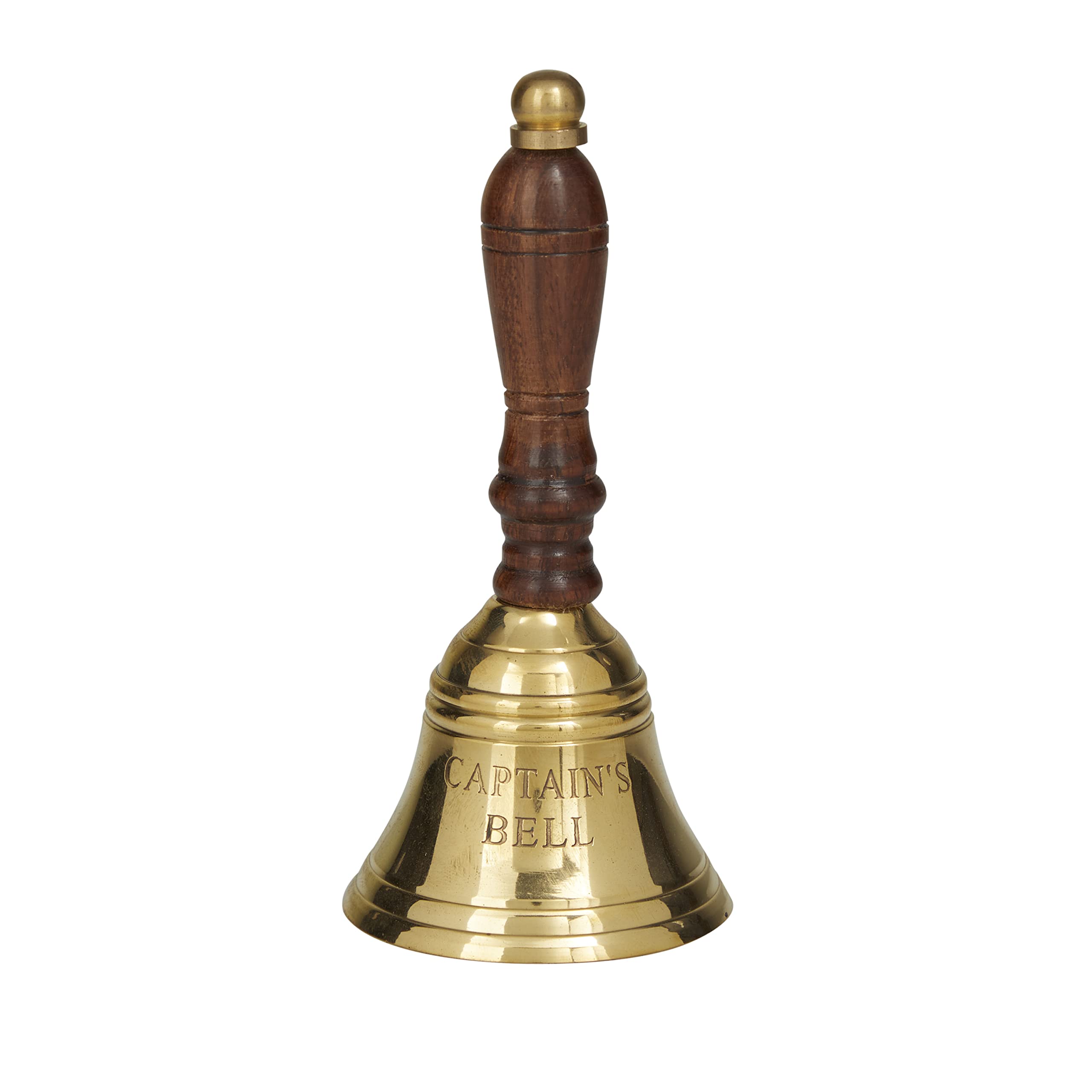 Deco 79 Brass Metal Decorative Bell, 2