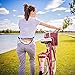 Mounchain Waist Packs By Women's Shiny Laser Holographic Waist Fanny Packs with Adjustable Waistband-Smartphone Money Coins Keys Passport Holder Transparent