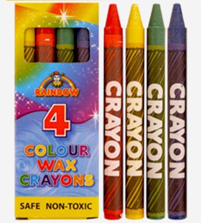 Kids Mini Coloring Wax Crayons Pack (Crayons Wax Colour 1 Pack Kids