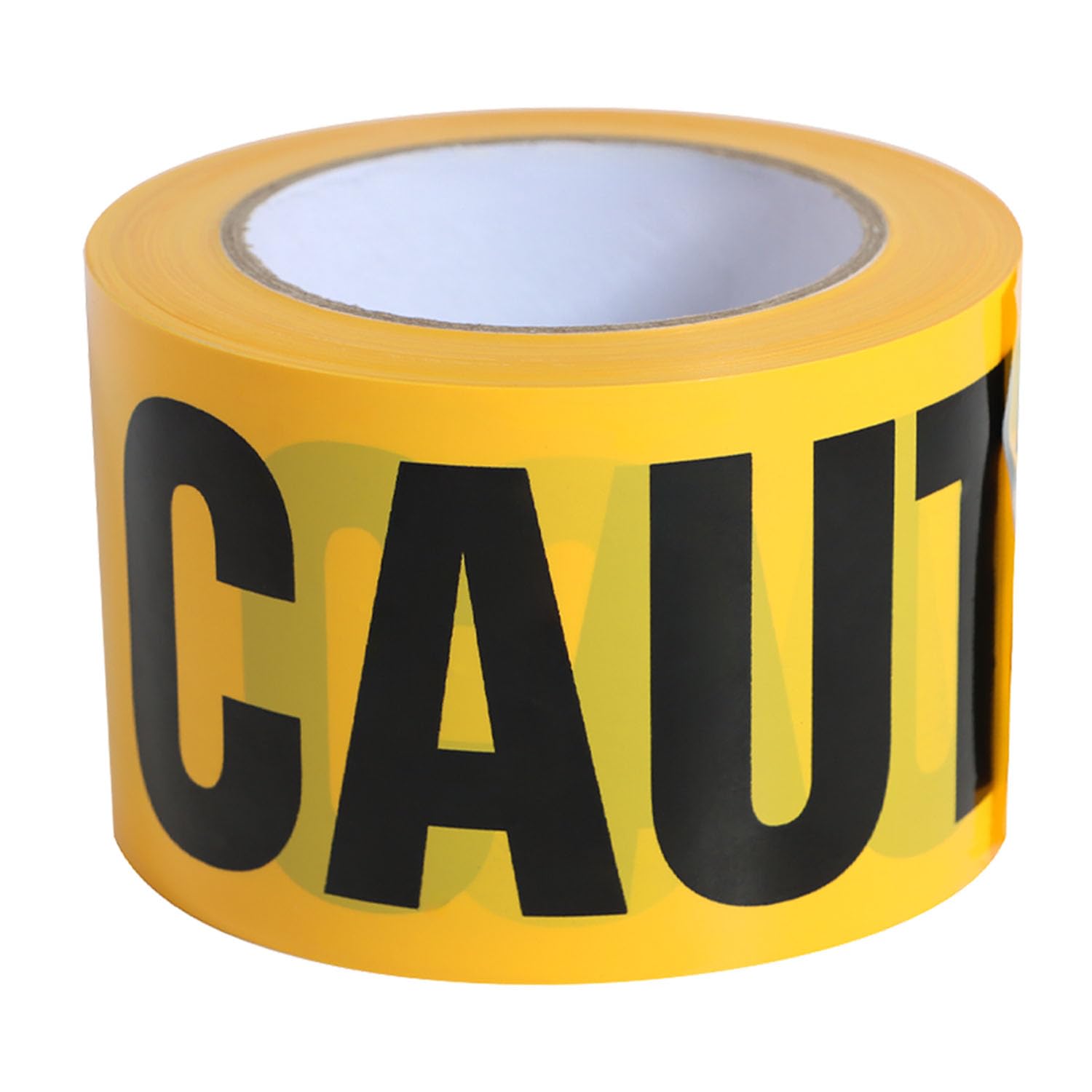 Photo 1 of Sunroda Yellow Caution Tape 3 Inch x 328 Ft, Reflective, Waterproof, Safety Tape for Construction, Crime Scene, Events