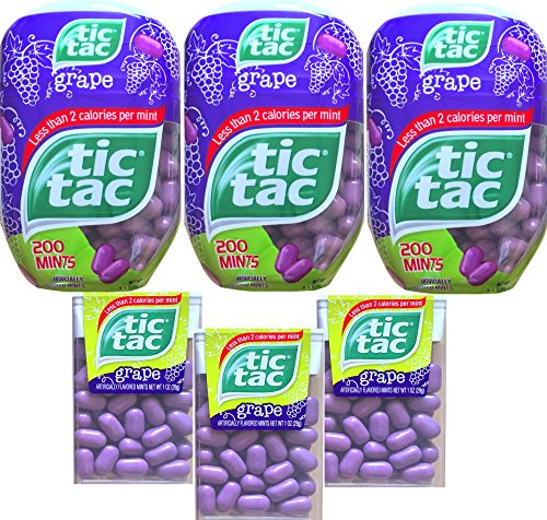Tic tacs grape flavored mints gift set with tic tacs cl…