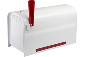 WOODHUT CANADA Mailbox Duraline Extra Large - Mailboxes for Outside with Stainless Steel Hinges Capacity, Ultra-Durable Mailb