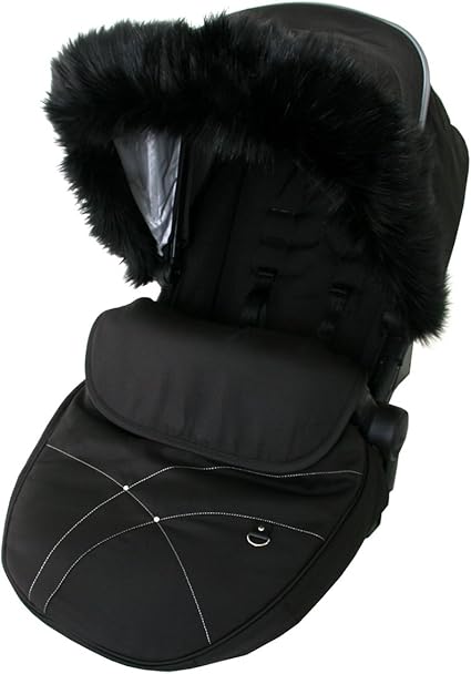 black fur for pram