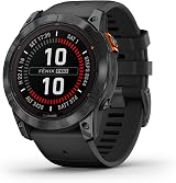Garmin fēnix 7X Pro Solar GPS Multisport Smartwatch 51 mm Black view 1