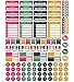 Glam It, planner stickers kit. 8 full size sheet of stickers. Sized for Erin Condren, but will work in most planners. Kiss cut on matte removable sticker sheets.