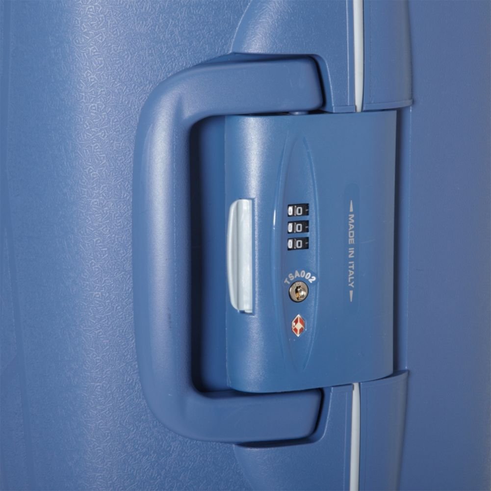 Amazon.com: Roncato Light Cabin Upright Spinner Avio Blue ...