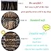 S-noilite Clip in Extensions Human Hair Double Weft 100% Remy Hair Full Head #02 Dark Brown Color Straight Soft Silky Extensions for Women Gift 8pcs 10inch 110g per Package