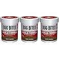 Fluval (3 Pack) Bug Bites Cichlid Formula for Small/Medium Fish (1.6 oz. Per Bottle)
