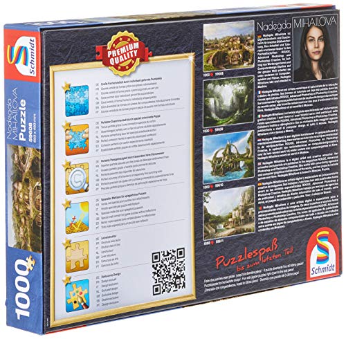 Schmidt Spiele Puzzle 59608 Nadegda Mihailova, Naturhaus, 1000 Teile Puzzle, bunt – Bild 3