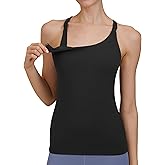 CFRTMTBB Nursing Tank Top for Breastfeeding Sexy Crisscross Back Maternity Sports Bra Fitness Workout Yoga Pregnancy Bra