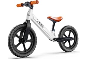 Ridego Toddler Balance Bike 2 Year Old,12Inch Colorful Lighting Kids Bike,Lightweight Push Bicycle with Adjustable Seat, Ride-on Toys Birthday Gift 2 3 4 5 Year Old Boys Girls