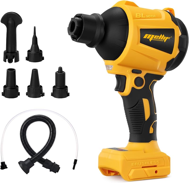 WITLIGHT Cordless Air Blower Dewalt 18V Battery Brushless Duster 50000RPM 3