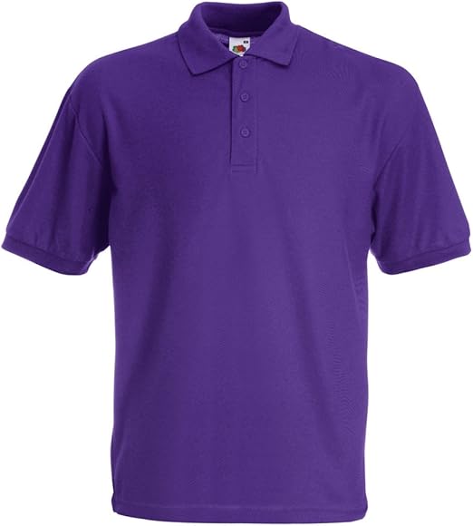 polo morado hombre