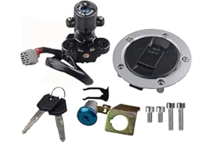 Ignition Switch Gas Petrol Cap Cover Lock Key Set for Suzuki GSXR 600/750 2004-2016 GSXR1000 2003-2016