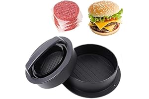 Hamburger Press, 3 in 1 Stuffed Burger Press Patty Maker for Stuffed Burgers, Sliders, Beef Burger, Non Stick Kitchen Barbecu