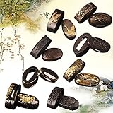 Alloy / Brass Kashira Fuchi Sleeve Butt Cap Collar For Japanese Sword Katana Wakizashi Tanto Handle Tsuka