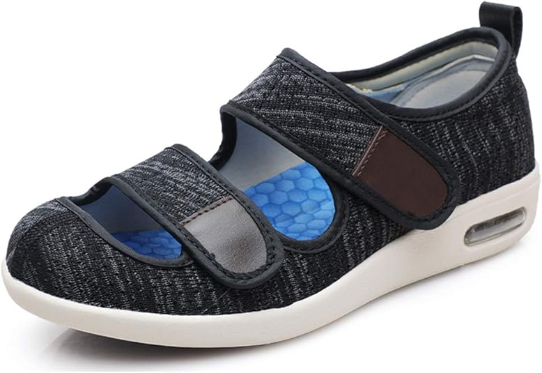 Buy Mei MACLEOD Women's Wide Width House Shoes with Closure Memory Foam