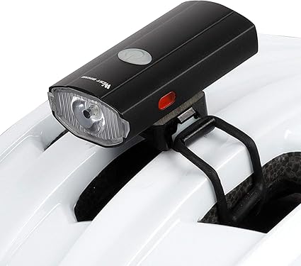 Zeroall Fahrradhelm Licht Helmlampe 2 in 1 USB Wiederaufladbare Fahrrad