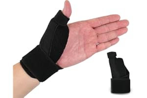 DS. DISTINCTIVE STYLE 2 Pieces Thumb Brace for Arthritis Pain and Support - Breathable Comfort Thumb Splint Right Hand Left H