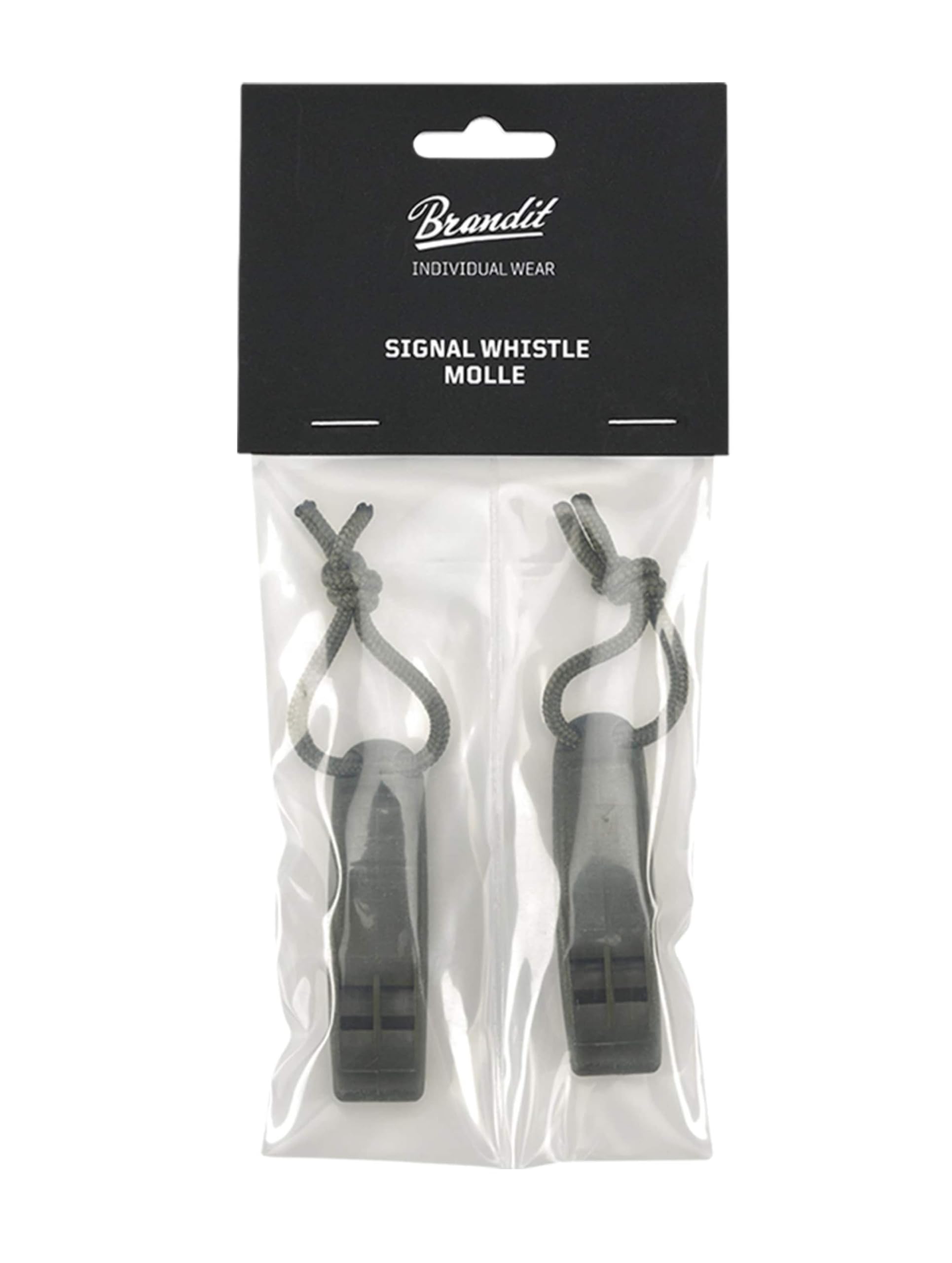 Brandit Signal Whistle Molle Pack of 2 Olive Size OS