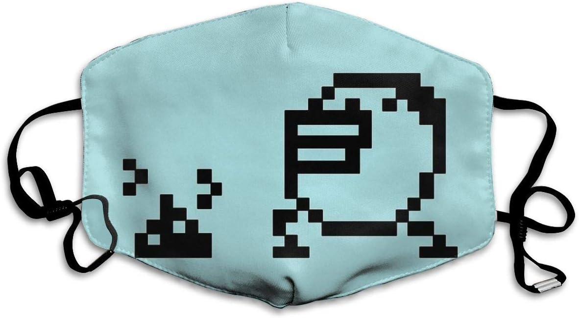 Tamagotchi Men Women Adjustable Earloop Face Ma-sk,Anti-dust Mouth Ma-sk,Reusable Protection Ma-sk,Pollen Ma-sks,Anti Pollution Ma-sk,Anti-smog Ma-sk