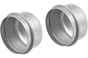 A ABSOPRO Car Dust Cap Cup 1.98" for Dexter EZ Lube Trailer Camper 2000 to 3500 Lb Axle Wheel Hub Bearing Grease Cover Carbon