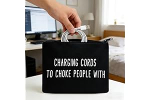 Charging Cable Organizer Pouch, Travel Cord Storage Bag for Electronic Accessories, USB Cable Organizer, Portable Wire Manage