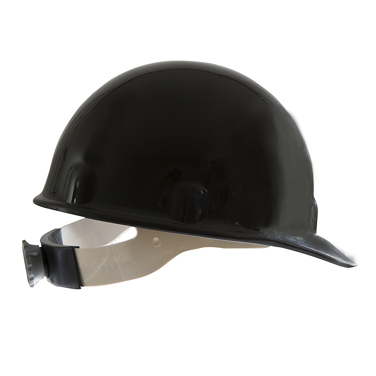 Fibre Metal Supereight Hard Hat with Ratchet Suspension Black