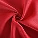 DWCN Red Curtain Faux Linen Country Modern Style Draperies 8 Grommets Window Curtain Panel 52x84 inch (set of 2 panels)Curtains for Bedroom/Kitchen/Dinning Room/Living Room
