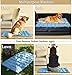 Lifepul Portable Pets Bed Mat, Soft Dog & Cat Bed Cover in Extra Large Size, Water-Resistant Puppy Cat Bed Blankets for Indoor Outdoor Use - Perfect for Funiture, Floors, Car Seats, Lawn, Couches