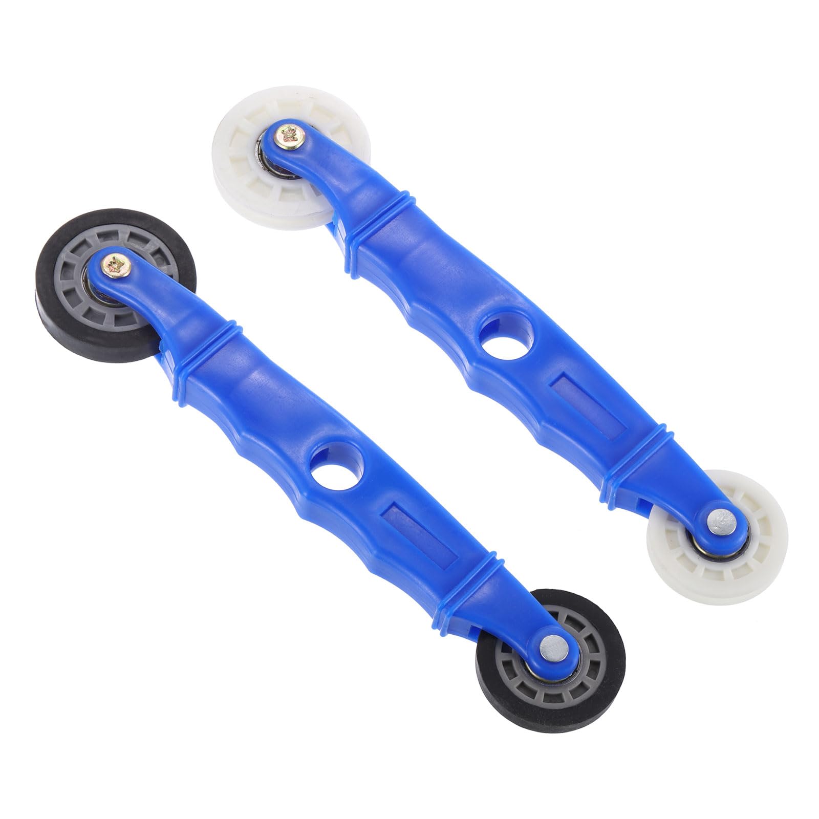 PATIKIL LED Strip Channel Roller Tool, 2Pcs Flat/U-Groove Wheels with Plastic Handle Quick Installation Tool for 5-8mm/5-10mm Wide LED Strip