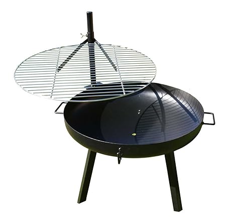 Aktiona B Stock Solid Stainless Steel Barbecue Fire Pit 70 Cm