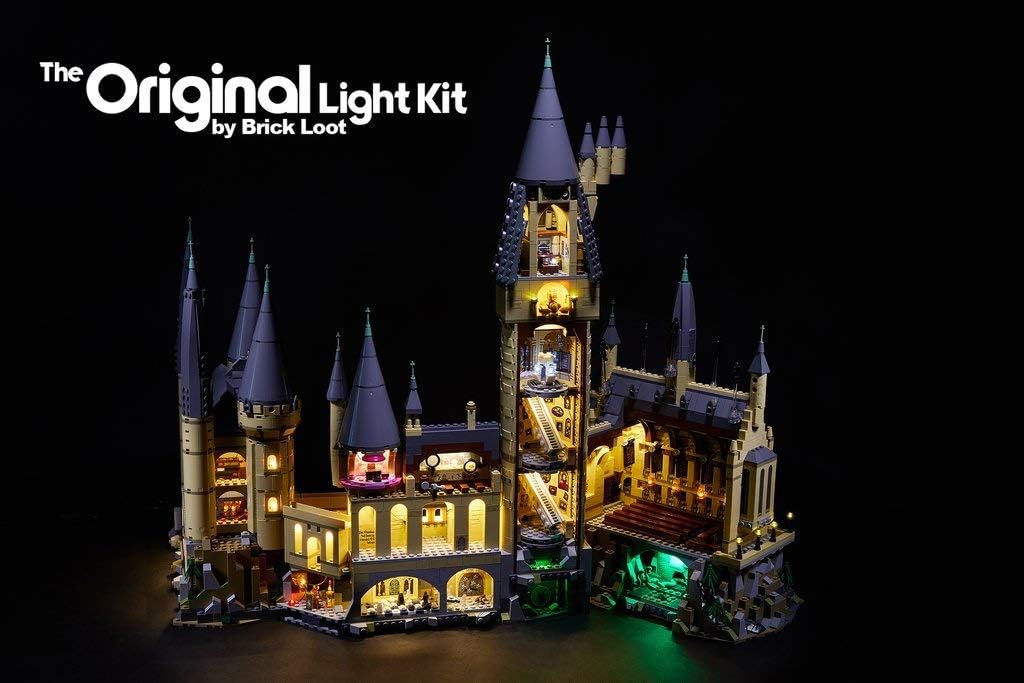 hogwarts castle lego light kit