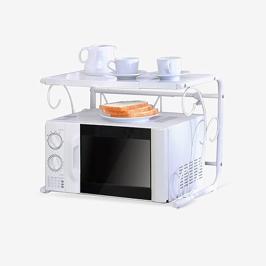 DER Kitchen - Estantería para microondas (retráctil, 40 x 36 ...