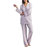 Fishers Finery Women's EcoFabric Full Length Pajama Set; Long Sleeve with Gift Box
