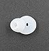 ALXCD Ear Gel Tip for Gear Circle Bluetooth Earphone, 3 Pair Medium Anti-Slip Durable Silicone Replacement Ear Tip Earpads, Fit for Samsung Gear Circle Bluetooth Earphone SM-R130 [White] (3 Pair)