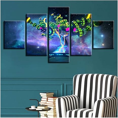 Amazon アートパネル モダン インテリア アート キャンバス絵画 リビングルームの壁の装飾アニメ星空風景ポスター リビングルーム ベッドルーム 壁絵 北欧 アートフレーム 5枚セット ウォールステッカー オンライン通販 Amazon アートパネル モダン インテリア アート キャンバス絵画 リビングルームの壁の装飾アニメ星空風景ポスター リビングルーム ベッドルーム 壁絵 北欧 アートフレーム 5枚セット ウォールステッカー オンライン通販