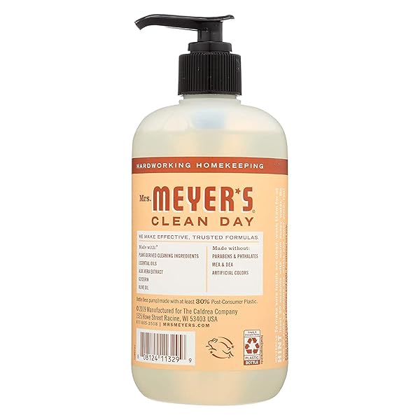 MRS. MEYER’S CLEAN DAY HAND SOAP, OAT BLOSSOM SCENT, 12.5 FL OZ BOTTLE