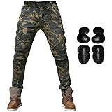 camo moto pants