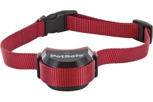 PetSafe Stubborn Dog Stay & Play Wireless Fence Receiver Collar - Waterproof and Rechargeable - Tone and Static Stimulation -