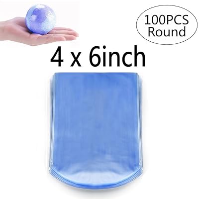 500pcs Odorless 4x6 Inch Shrink Wrap Bags For Soap Bar Packaging And Other Small Items (100