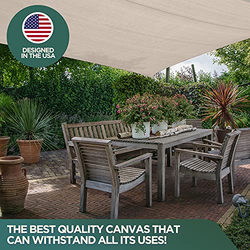 All Purpose Canvas Drop Cloth by CCS CHICAGO CANVAS & SUPPLY- Cotton Canvas Cover for Floor & Furniture Protection - Washable & Reusable Duck Dropcloth Fabric Against Paint, Dust, Dirt- 9 by 12 Feet