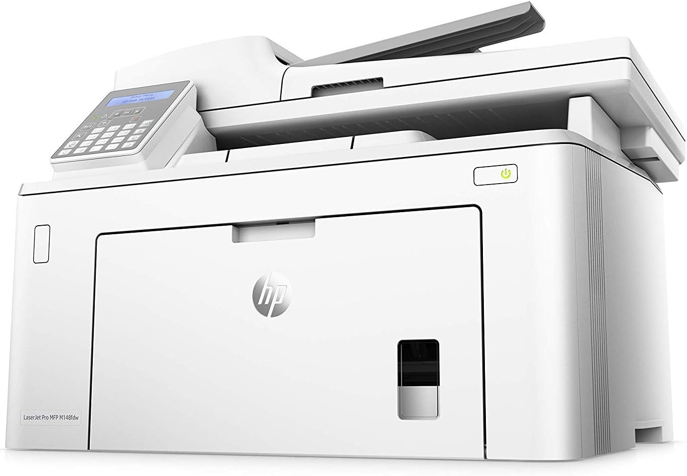 HP Laserjet Pro M148fdw All-in-One Wireless Monochrome Laser Printer, Fax, Mobile & Auto Two-Sided Printing, Works with Alexa (4PA42A)