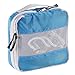 Lewis N. Clark For Luggage, Suitcase or Carry On with Smart Design Grab Handle & Breathable Mesh, Bright Blue, Mini (6x6x2)