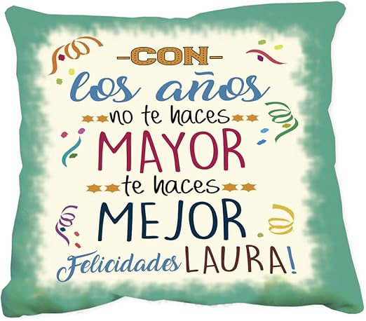 cojin personalizado amazon