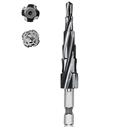 IRONANT Cobalt M35 Step Drill Bit 3/16" to